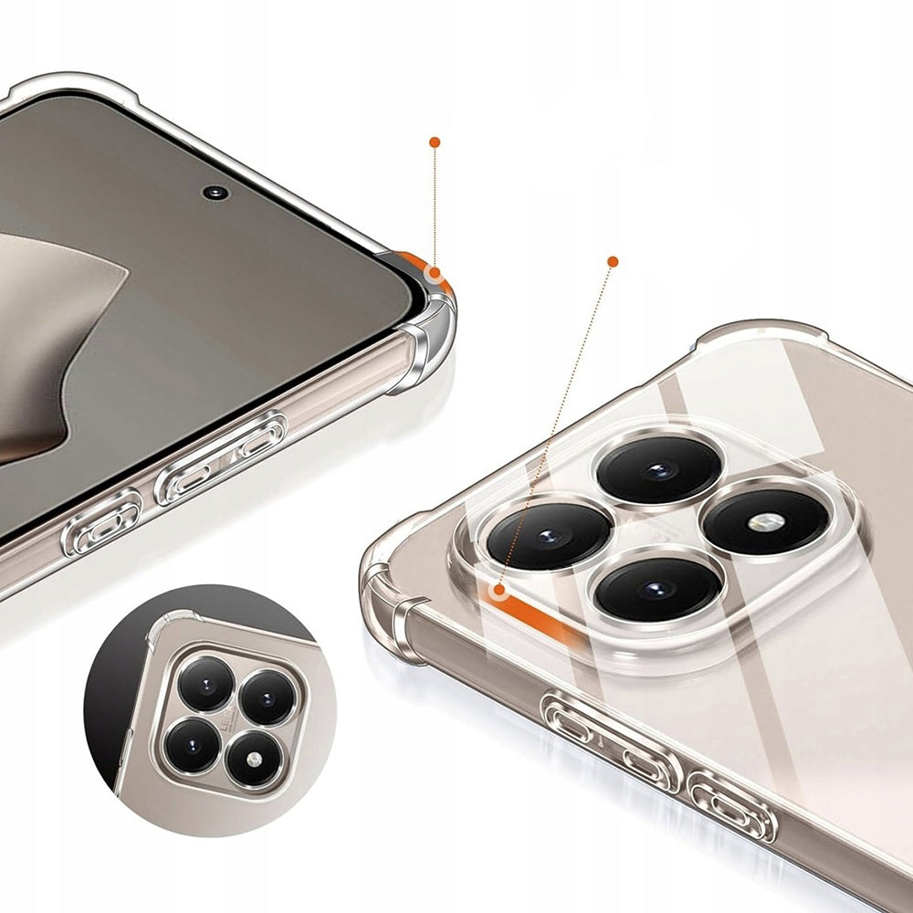 Techsuit - Shockproof Clear Silicone - Xiaomi 15T - Clear