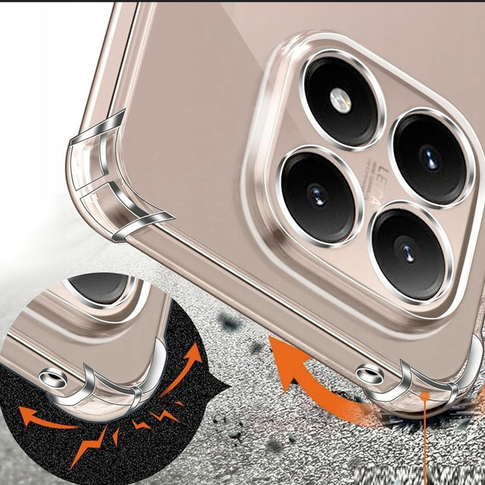 Techsuit - Shockproof Clear Silicone - Xiaomi 15T - Clear