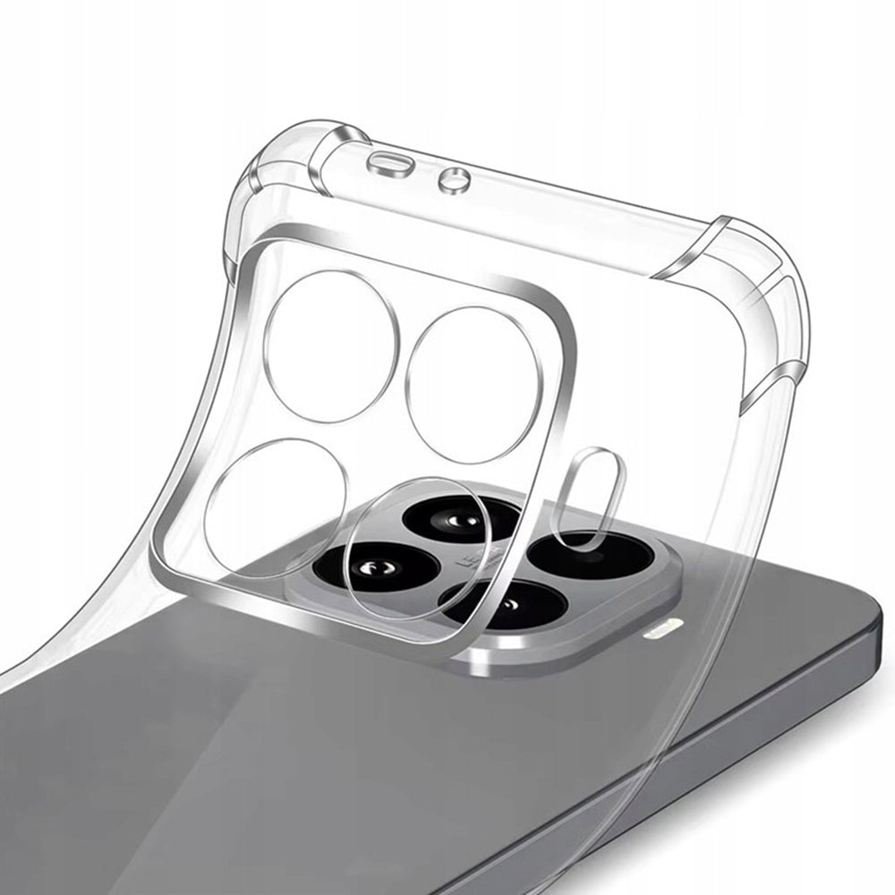 Techsuit - Shockproof Clear Silicone - Xiaomi 15T Pro - Clear