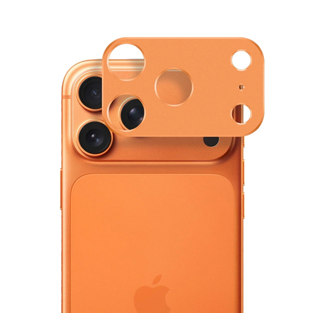 Techsuit - Full Camera Glass - iPhone 17 Pro Max - Orange