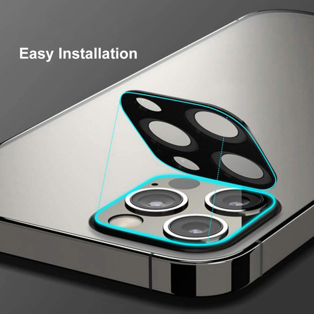 Techsuit - Full Camera Glass - iPhone 17 Pro Max - Silver