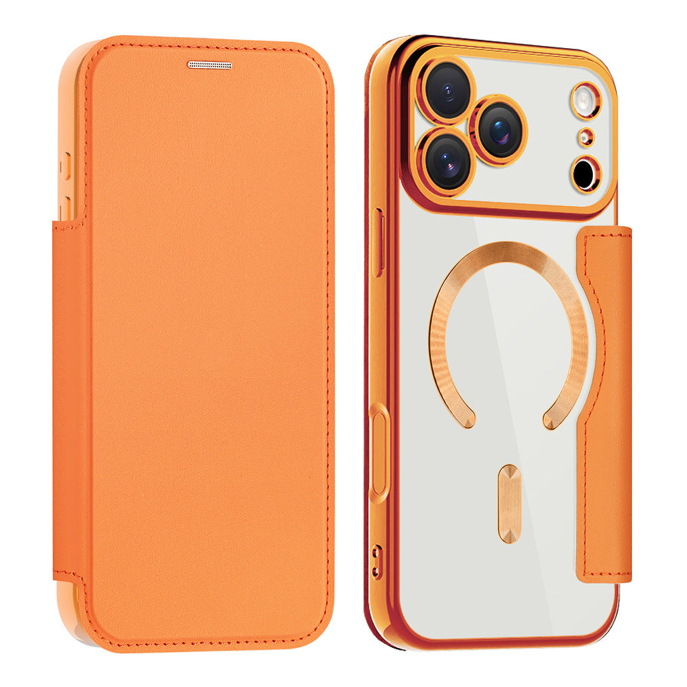 Techsuit - SmartMag Book Case - iPhone 17 Pro Max - Orange