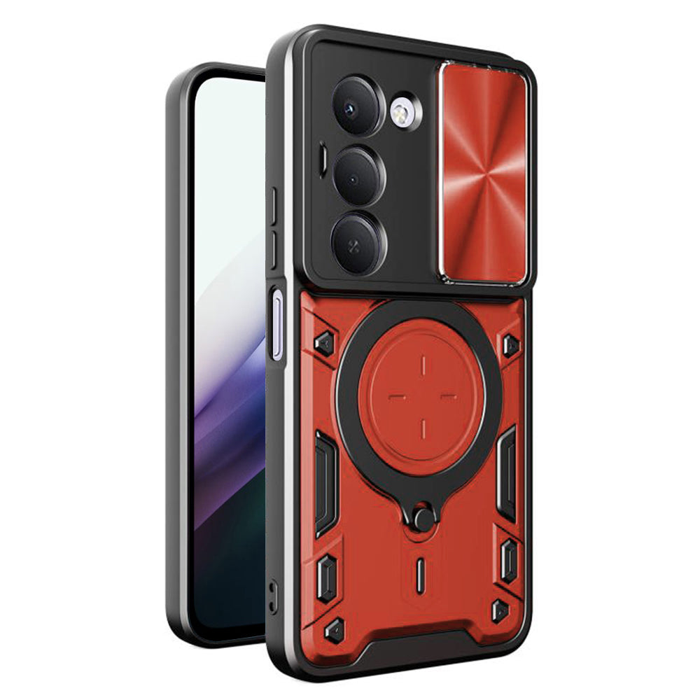 Techsuit - CamGuard Pro - Xiaomi Redmi 15 4G / Redmi 15 5G - Red