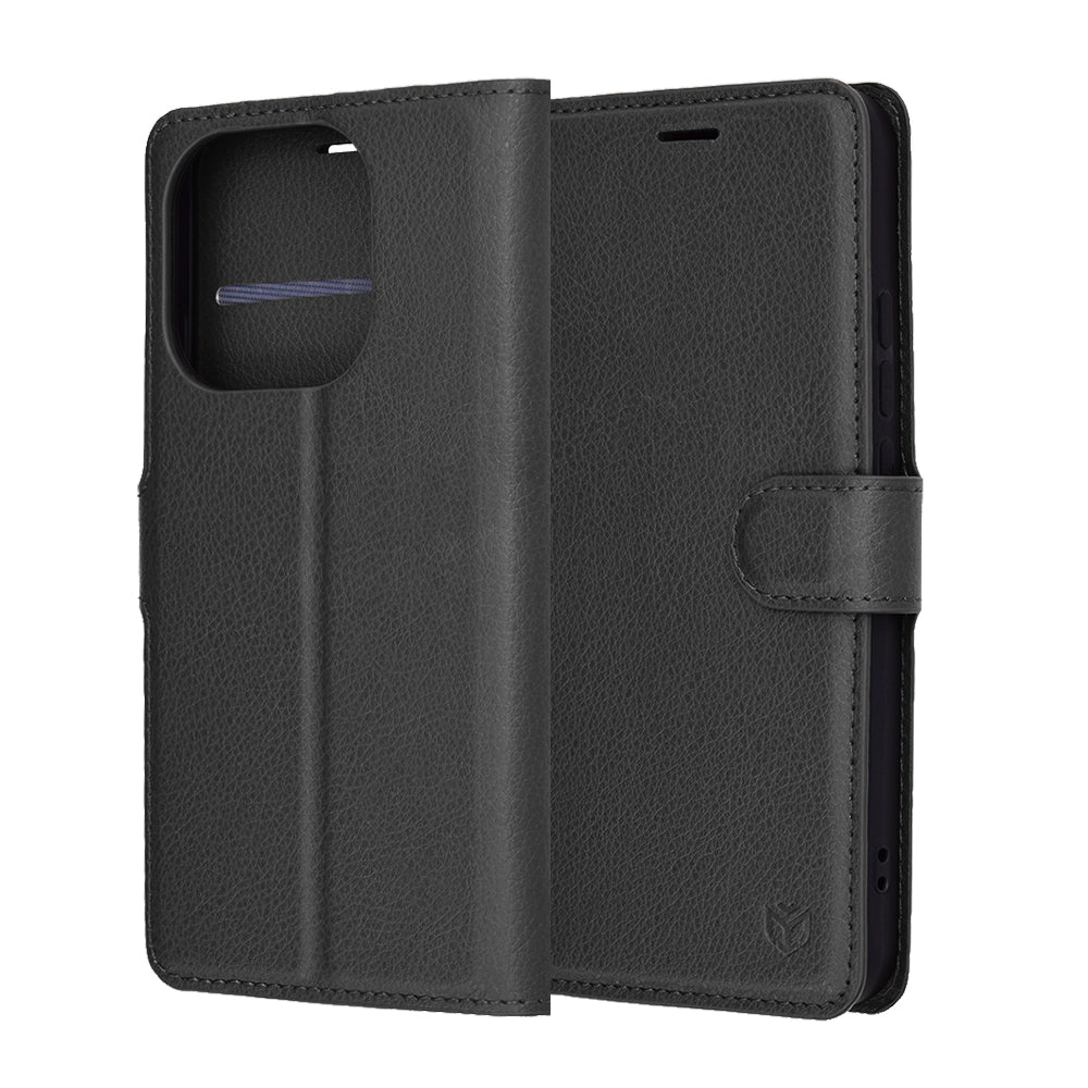 Techsuit - Leather Folio - Xiaomi 15T - Black