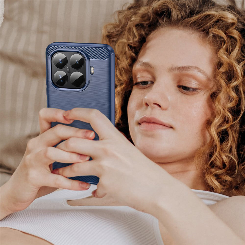 Techsuit - Carbon Silicone - Xiaomi 15T Pro - Blue