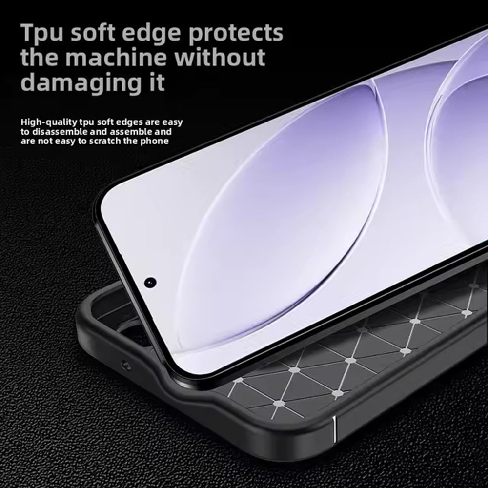 Techsuit - CarbonFiber - Xiaomi Redmi 15 4G / Redmi 15 5G - Black