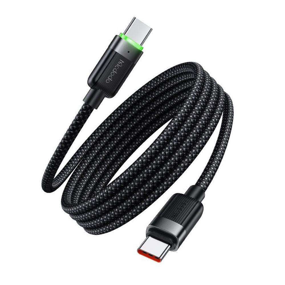 Mcdodo - Data Cable Self-Winding Series (CA-2000) - USB-C to USB-C, 60W, Fast Charging, 1.2m - Black
