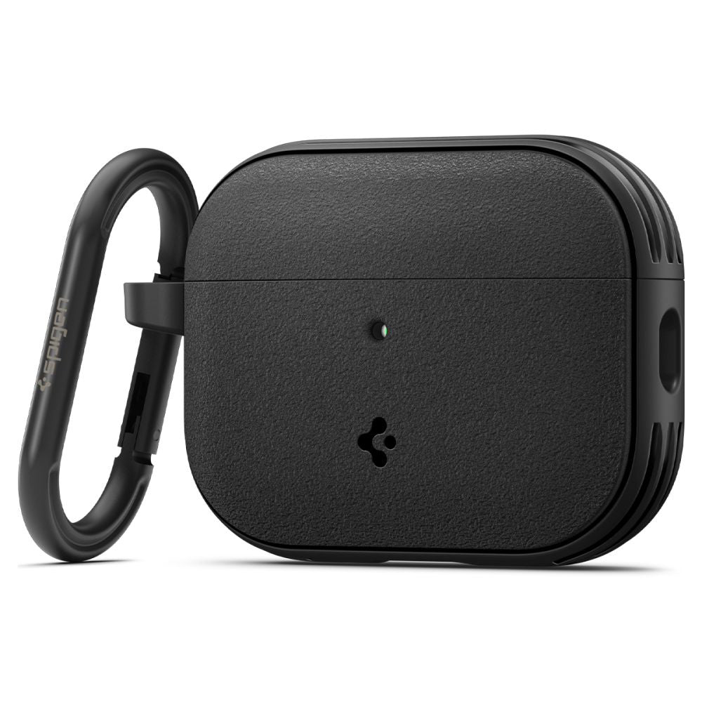 Spigen - Protection Case Vault - for Apple AirPods Pro 3, Air Space Technology, Aluminum Holder - Matte Black