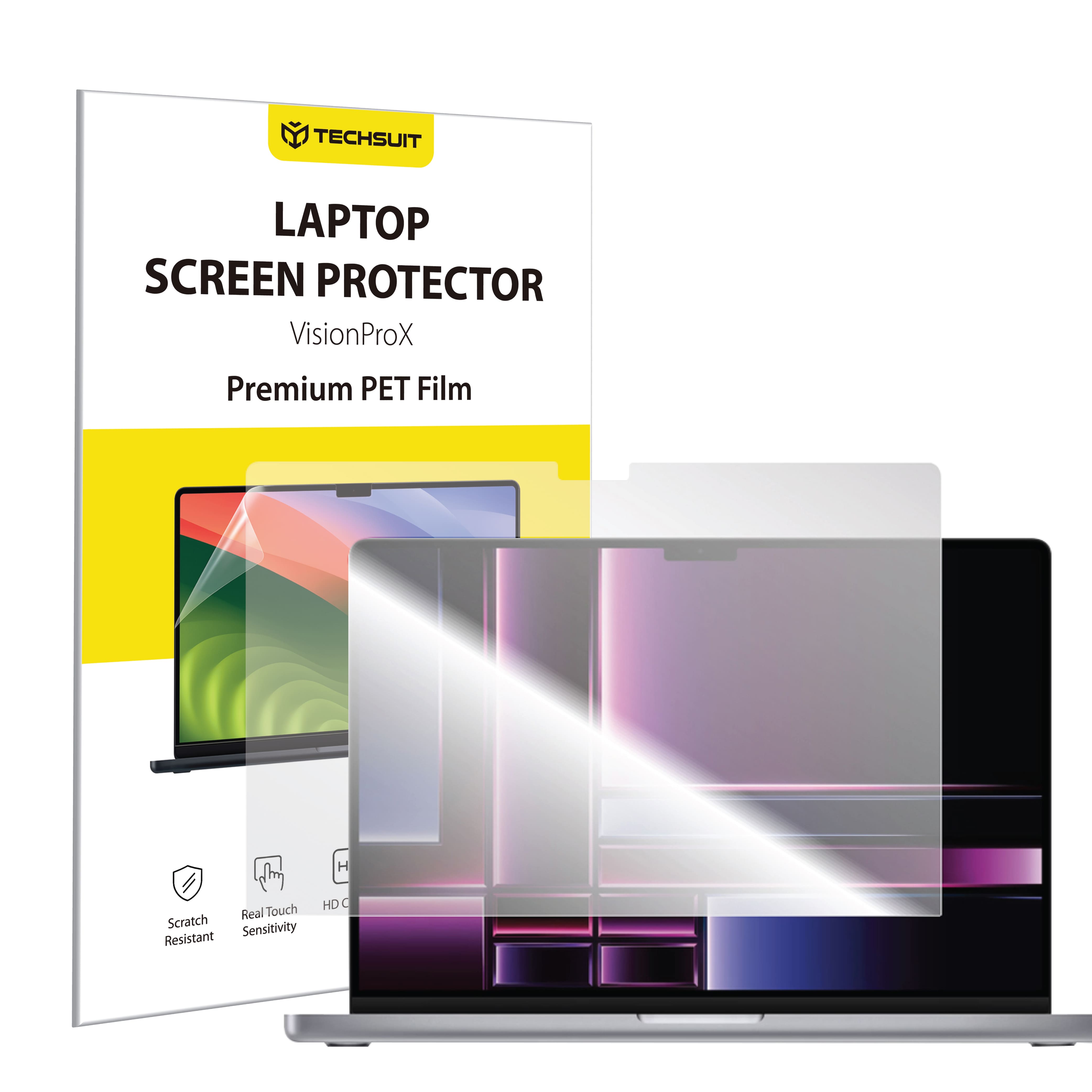 Techsuit - VisionProX Anti-Blue Light - MacBook Air 13" 2025 - Clear