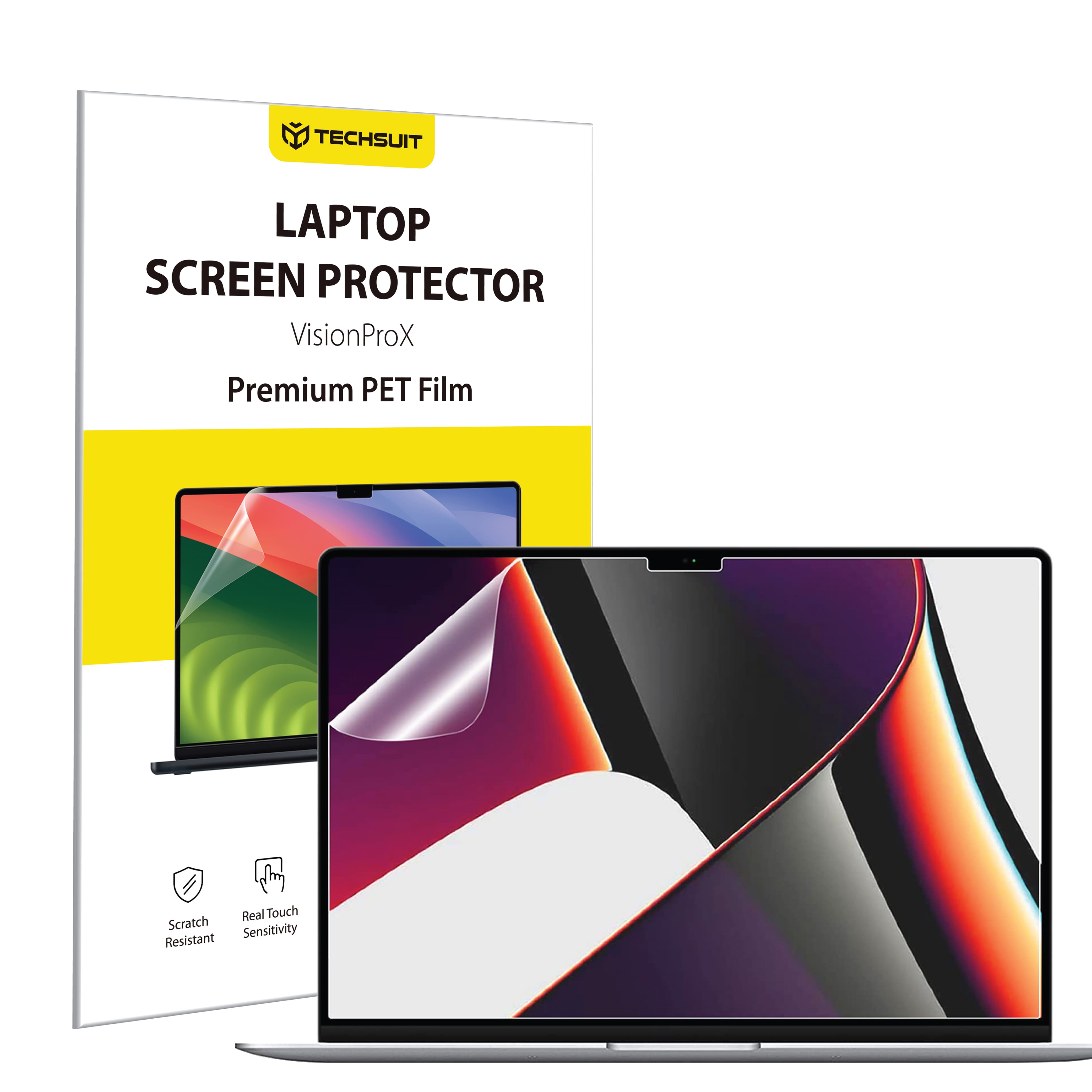 Techsuit - VisionProX Anti-Blue Light - MacBook Pro 16" 2024 - Matte Clear