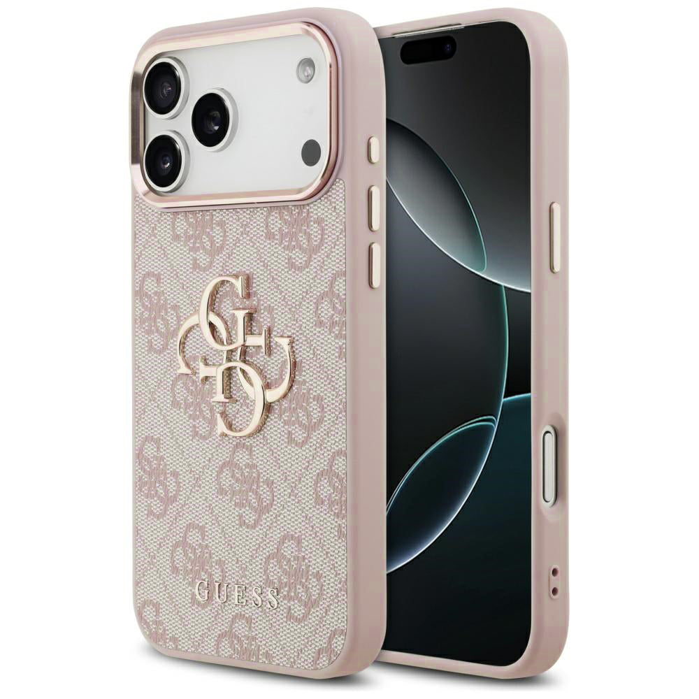 Guess - Hardcase Big 4G Classic Logo (GUHCP17L4GMGCPI) - iPhone 17 Pro - Pink