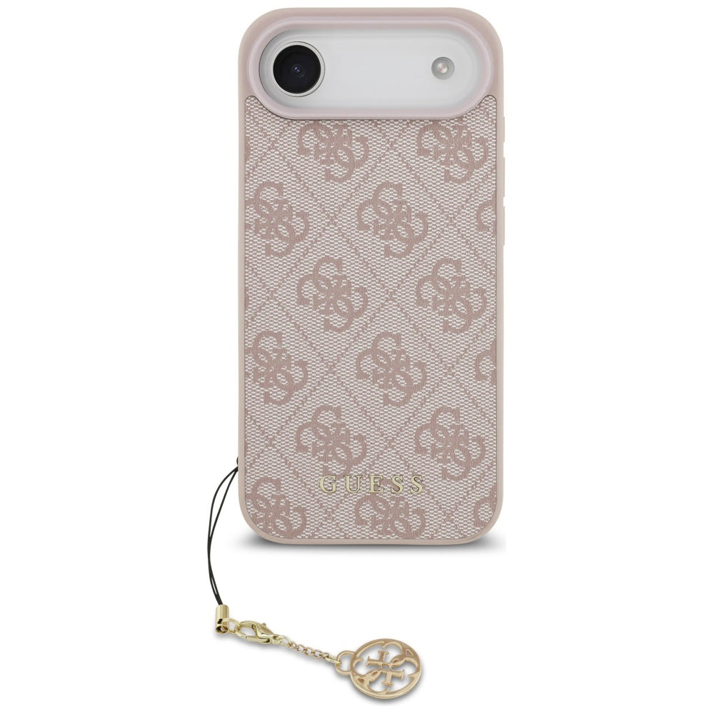 Guess - Hardcase 4G Charm Cradle MagSafe (GUHMP17MGF4GCP) - iPhone 17 Air - Pink