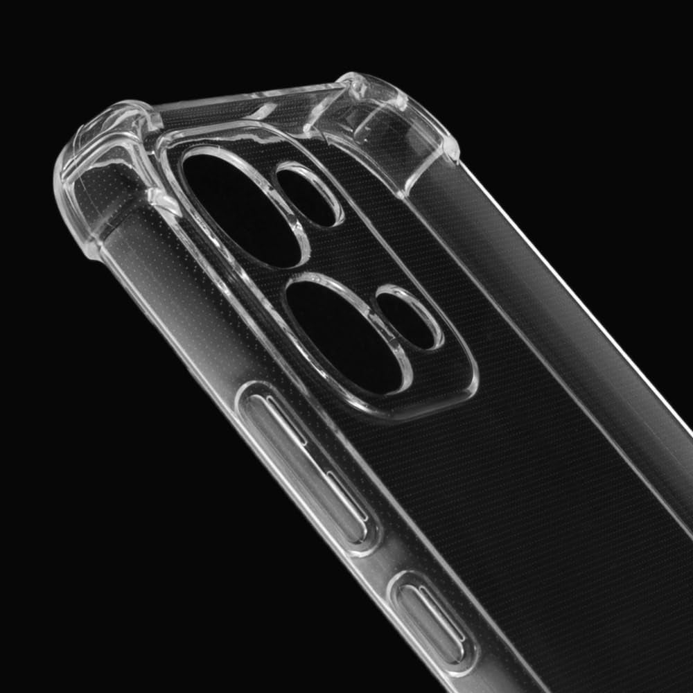 Techsuit - Shockproof Clear Silicone - Oppo A6 Pro 4G / A6 Pro 5G - Clear