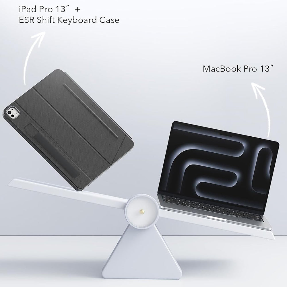 ESR - Shift Keyboard Case - iPad Pro 13 (2024) / iPad Pro 13 (2025) - Dark Gray