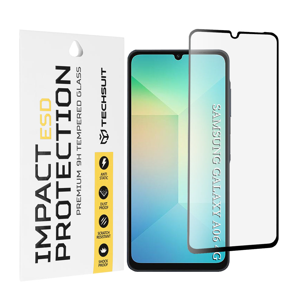 Techsuit - ESD Glass - Samsung Galaxy A06 4G / A06 5G / A07 4G - Black