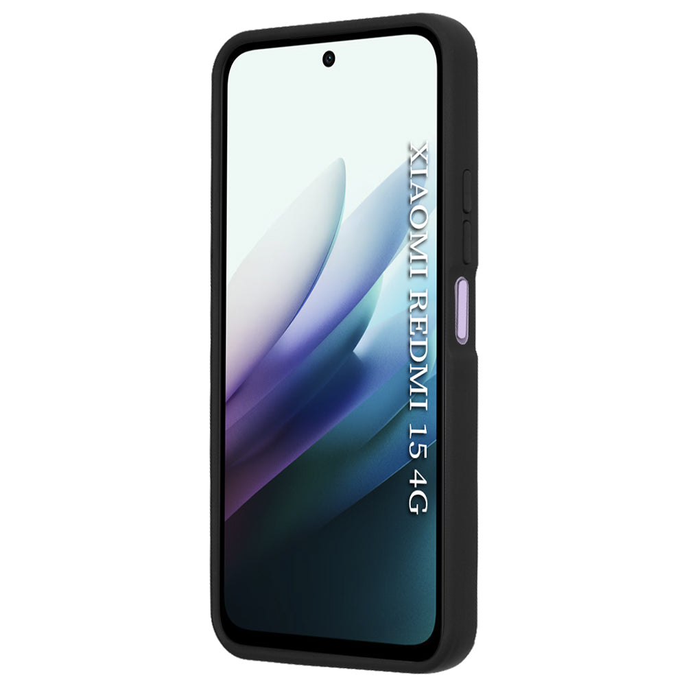 Techsuit - Glinth - Xiaomi Redmi 15 4G / Redmi 15 5G - Black
