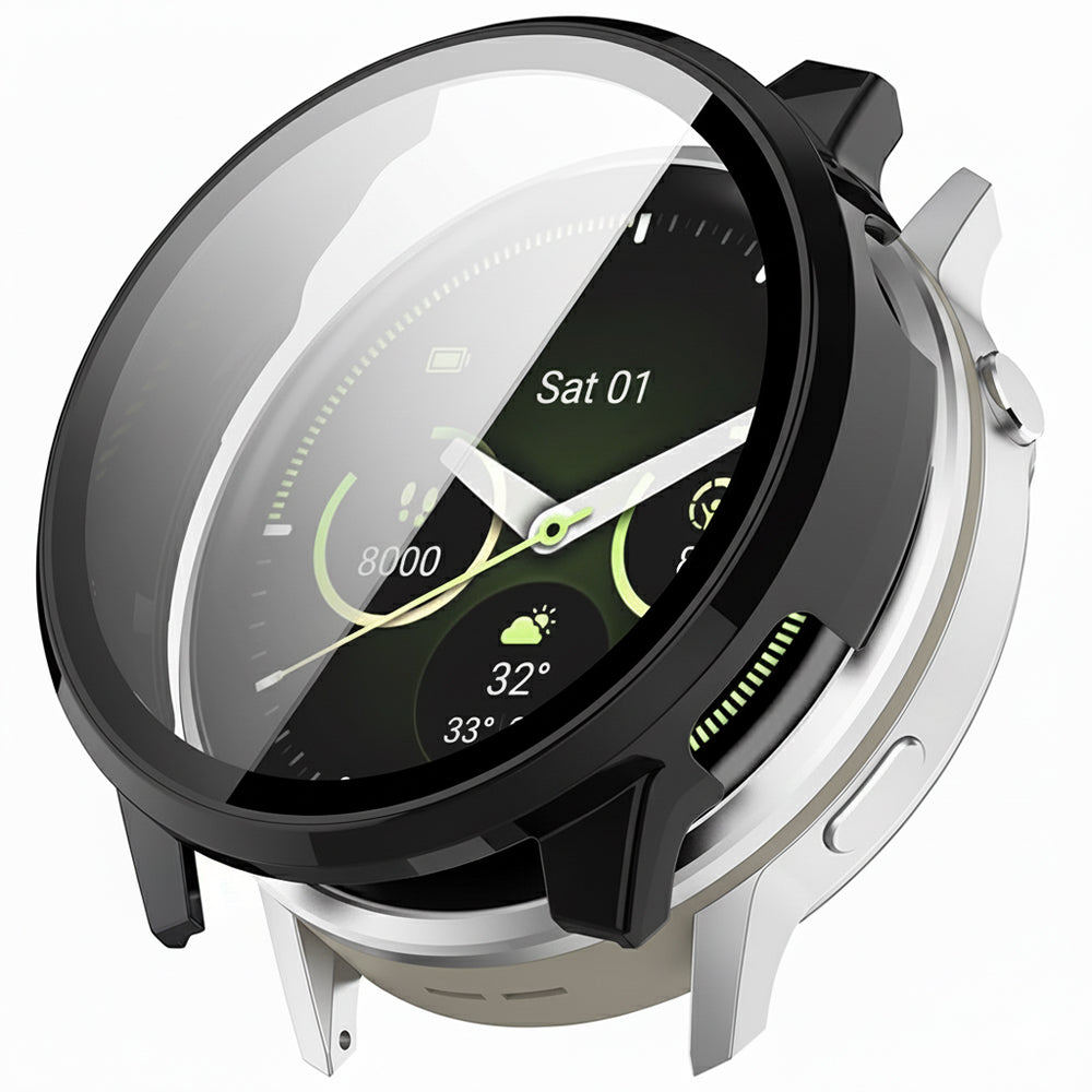 Techsuit - Defense360 Pro + Screen Protector - Garmin Venu 4 45mm - Black