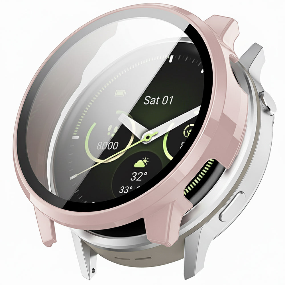 Techsuit - Defense360 Pro + Screen Protector - Garmin Venu 4 41mm - Pink