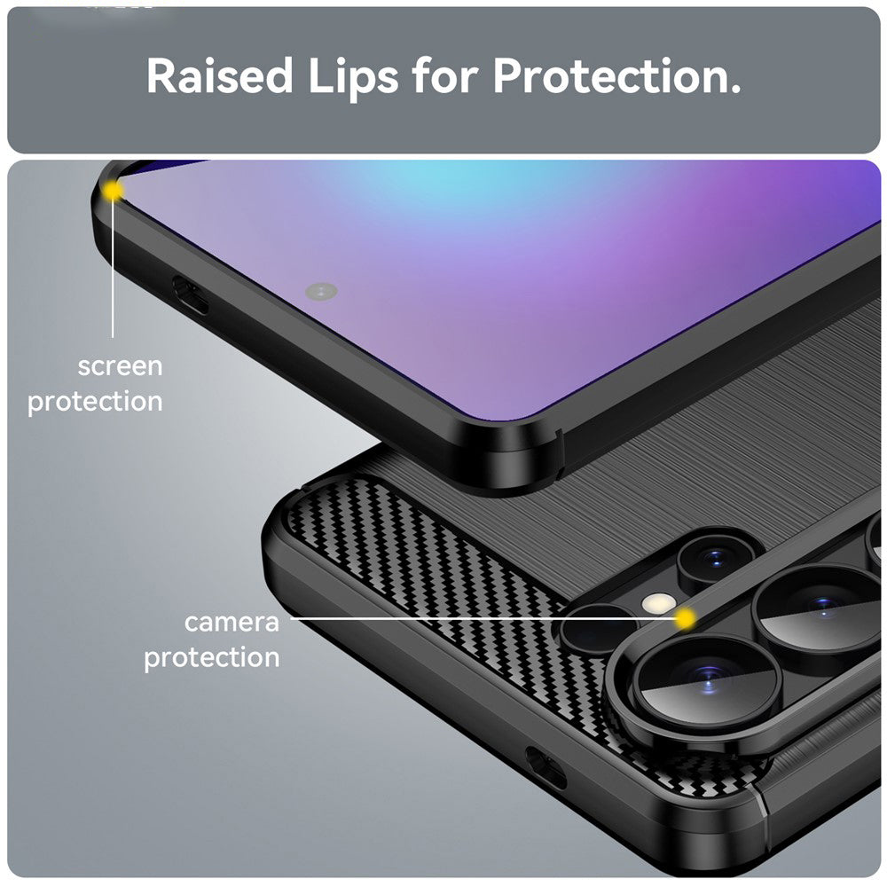 Techsuit - Carbon Silicone - Xiaomi 17 - Black