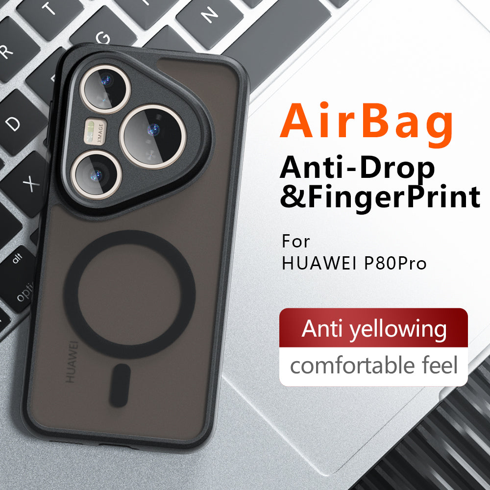 Techsuit - PureFrost MagSafe - Huawei Pura 80 Ultra - Frosted Black