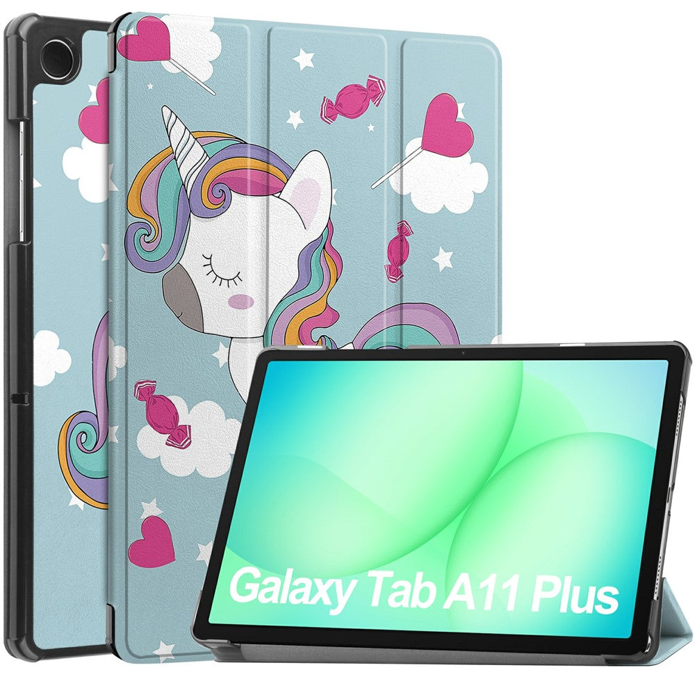 Techsuit - FoldPro - Galaxy Tab A11 Plus / A9 Plus - Unicorn