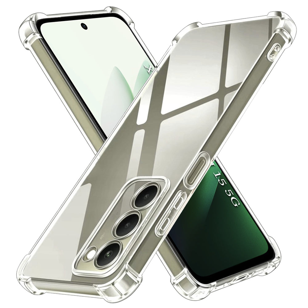 Techsuit - Shockproof Clear Silicone - Xiaomi Redmi 15 4G / Redmi 15 5G - Clear