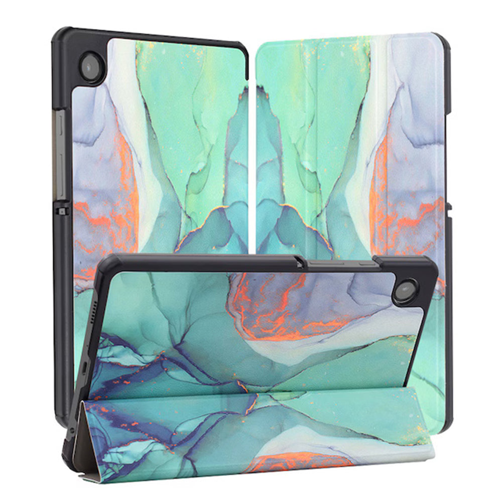 Techsuit - FoldPro - Galaxy Tab A11 Plus / A9 Plus - Green Time