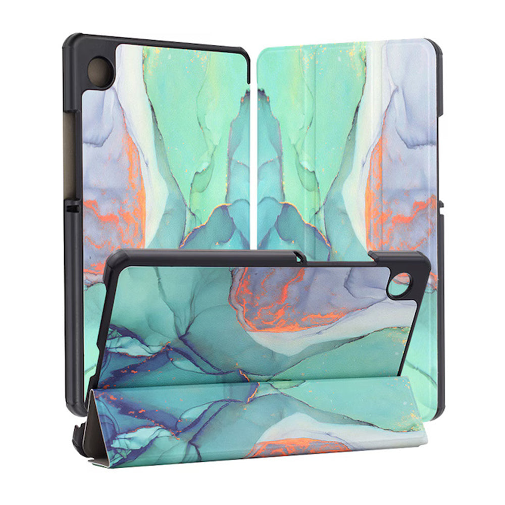 Techsuit - FoldPro - Galaxy Tab A11 Plus / A9 Plus - Green Time