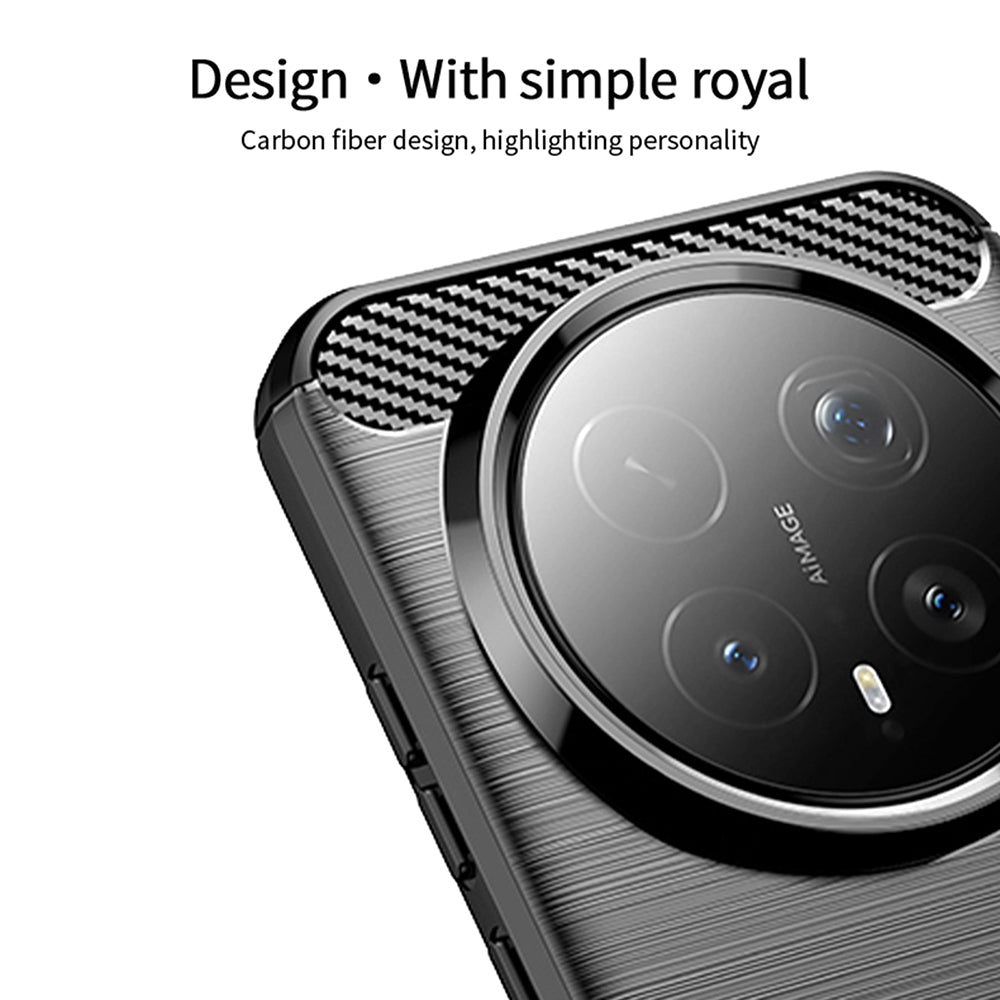 Techsuit - Carbon Silicone - Honor Magic8 Pro - Black