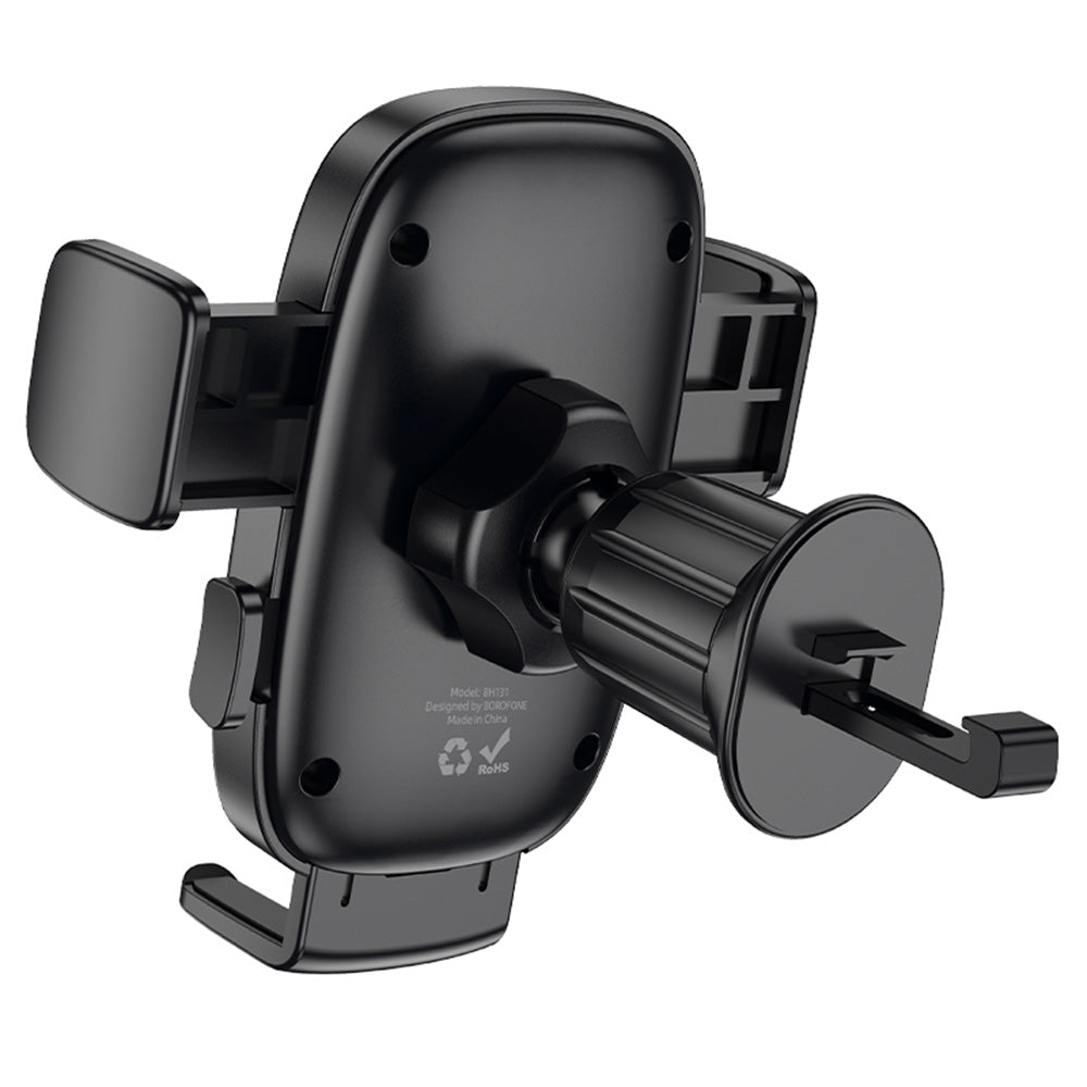 Borofone - Car Holder Follower (BH131) - for Air Vent, 4.5-7.0inch - Black