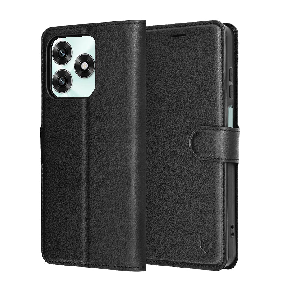 Techsuit - Leather Folio - Honor X5c Plus - Black