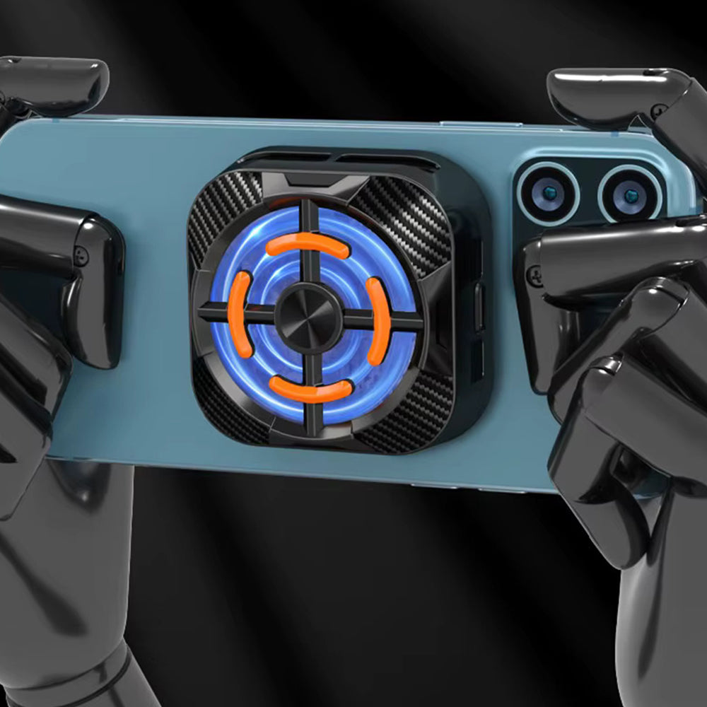 Borofone - Travel magnetic Phone Radiator (BG15) - Magnetic, 5000RPM, Lights - Black