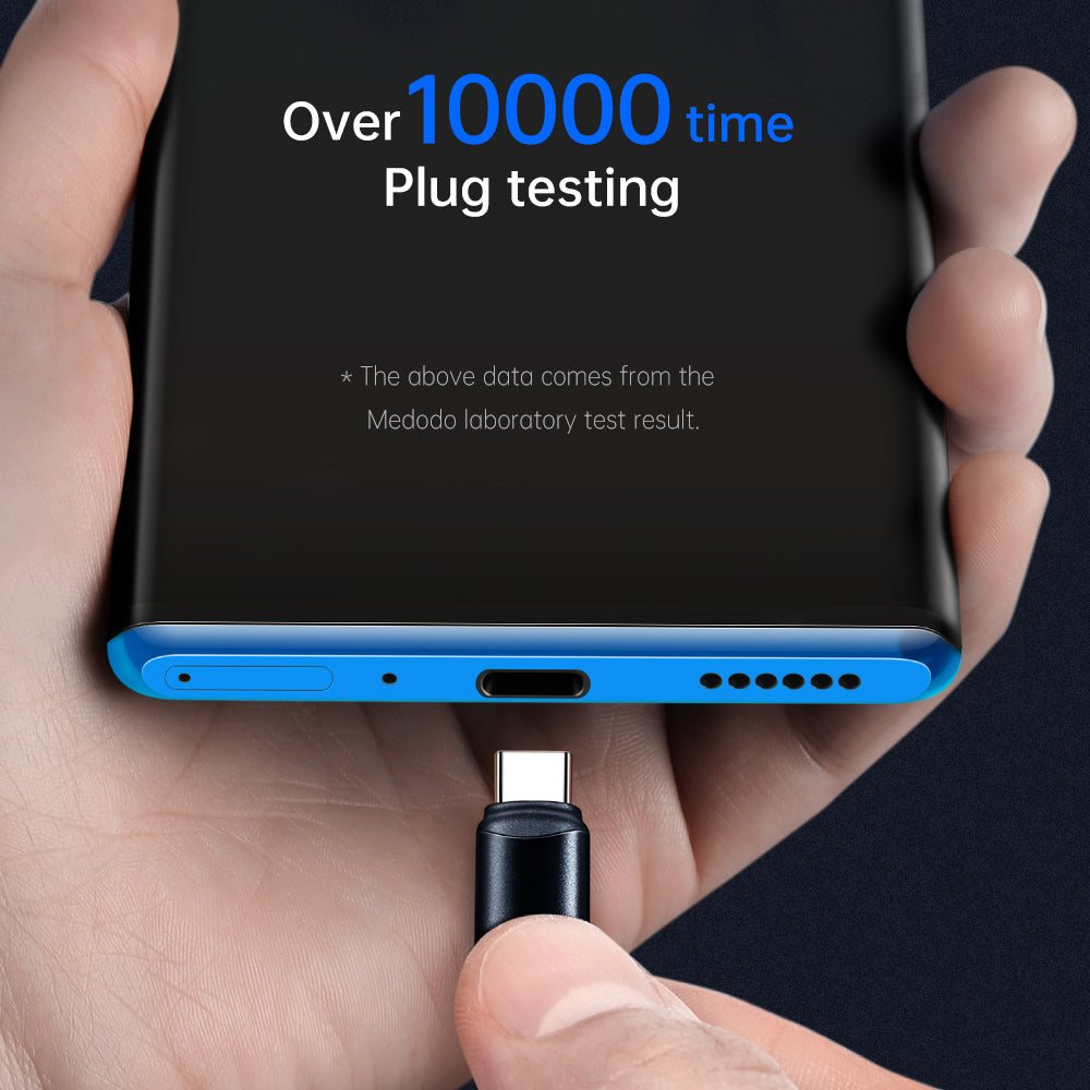 Mcdodo - OTG Adapter (OT-7700) - Lightning to Type-C, Aluminium Alloy, Charging & Data Sync, 3A - Black