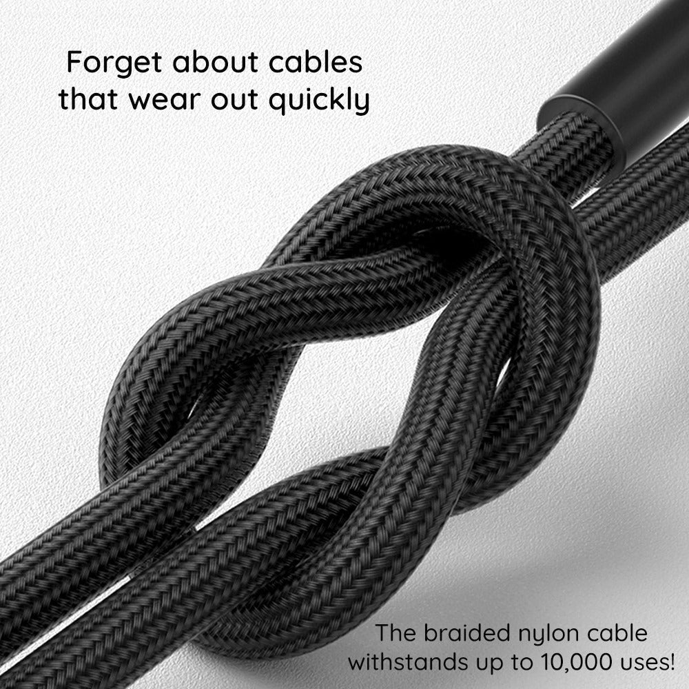 Mcdodo - Data Cable (CA-0050) - with Auto Brightness Adjustment, USB-C to Lightning, 36W, 1.2m - Black