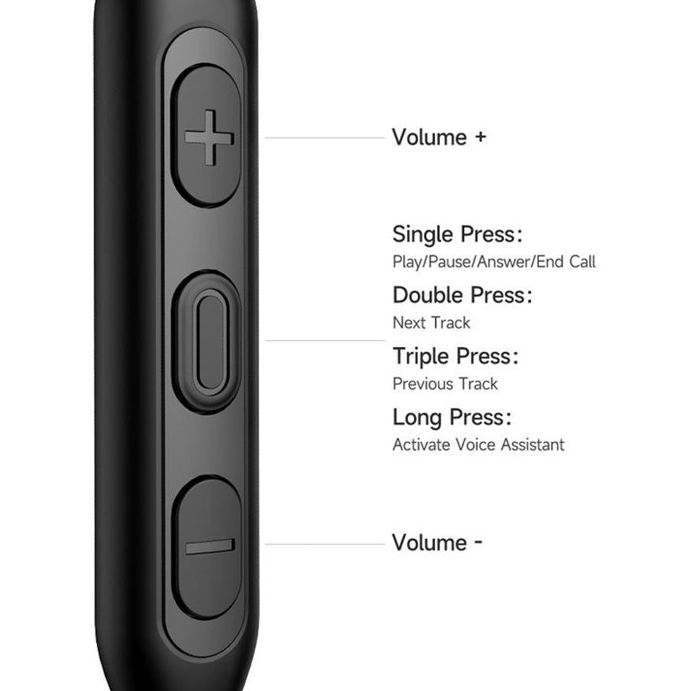 Mcdodo - Wired Earphones (HP-5830) - Type-C, RGB Lighting, Aluminium Alloy, Nylon, DAC, In-Ear Design, 1.2m - Black