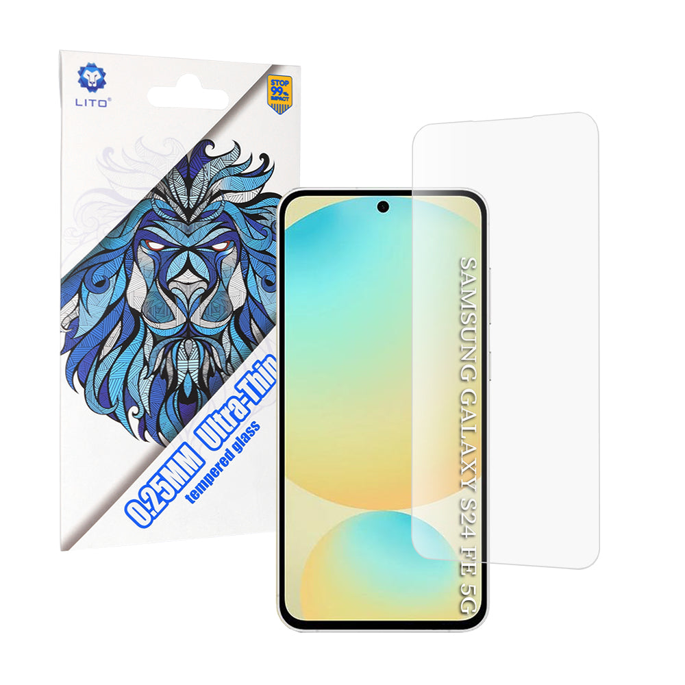 Lito - 2.5D Classic Glass Ultra Thin - Galaxy S24 FE - Clear