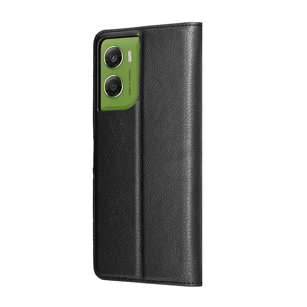 Techsuit - Leather Folio - Motorola Moto G06 - Black