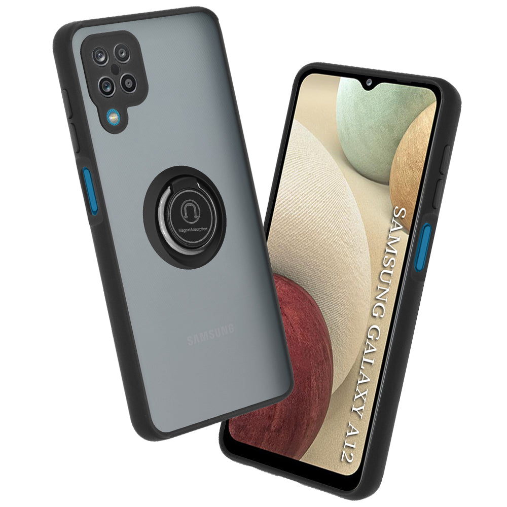 Techsuit - Glinth - Galaxy A12 / A12 Nacho - Black