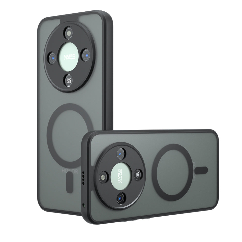 Techsuit - PureFrost MagSafe - Honor Magic8 Lite - Frosted Black