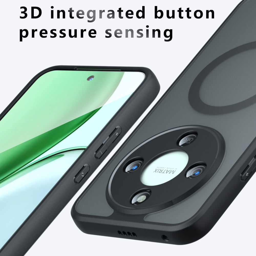 Techsuit - PureFrost MagSafe - Honor Magic8 Lite - Frosted Black