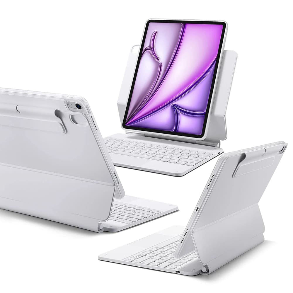 ESR - Rebound Magnetic Keyboard - iPad 10 (2022) 10.9 / 11 (2025) - White