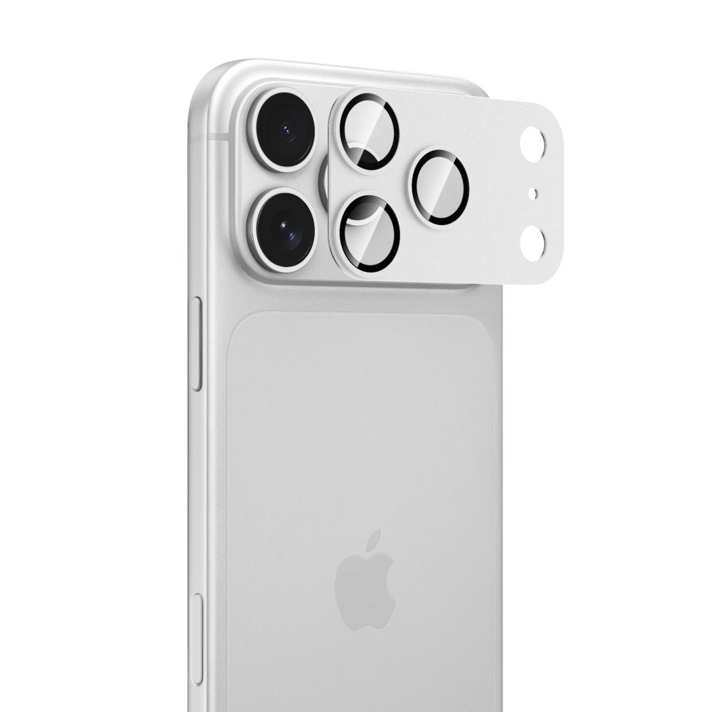 Tech-Protect Camfull Fit+ Προστατευτικό Κάμερας για iPhone 17 Pro Max - iPhone 18 Pro Max - Ασημί