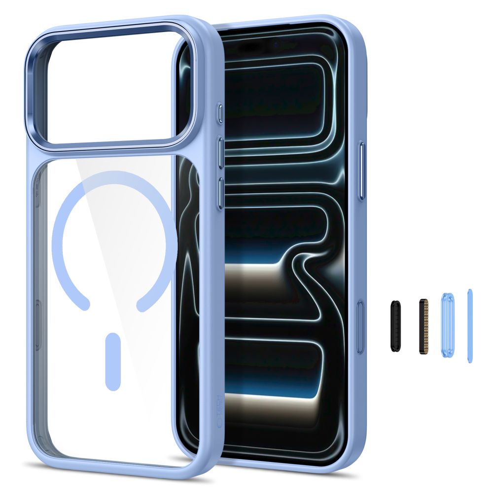 Θήκη Tech-Protect MAGMAT MagSafe CC iPhone 17 PRO / 18 PRO Light Blue/Διάφανο - iPhone 17 Pro
