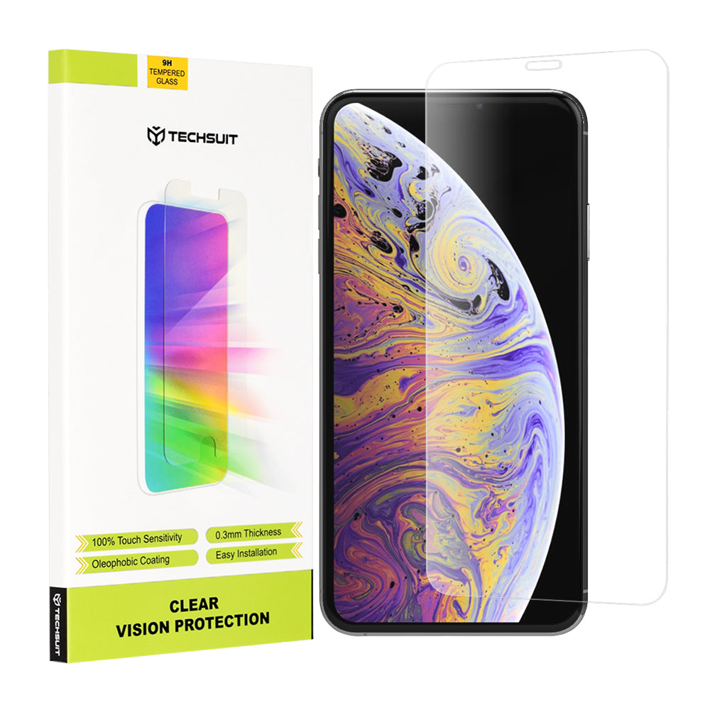 Techsuit - Clear Vision Glass - iPhone XS Max / iPhone 11 Pro Max - Transparent