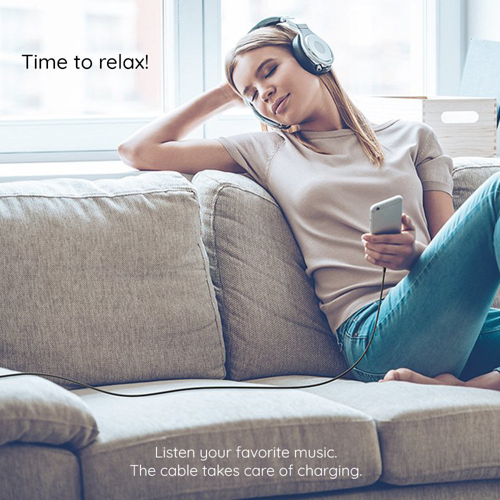 Lito - Data Cable - Type-C to Type-C Quick Charging PD18W, 2m - White