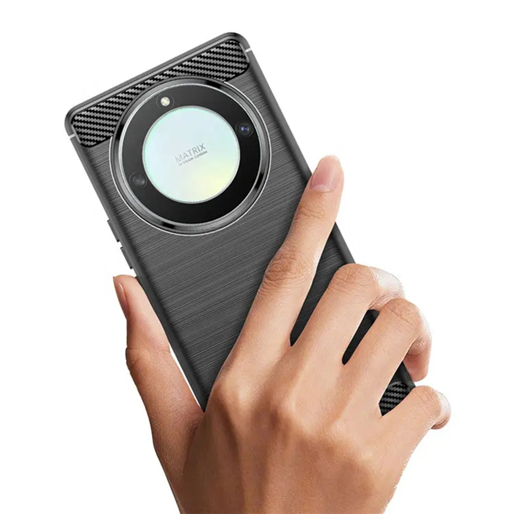 Techsuit - Carbon Silicone - Honor Magic5 Lite - Black