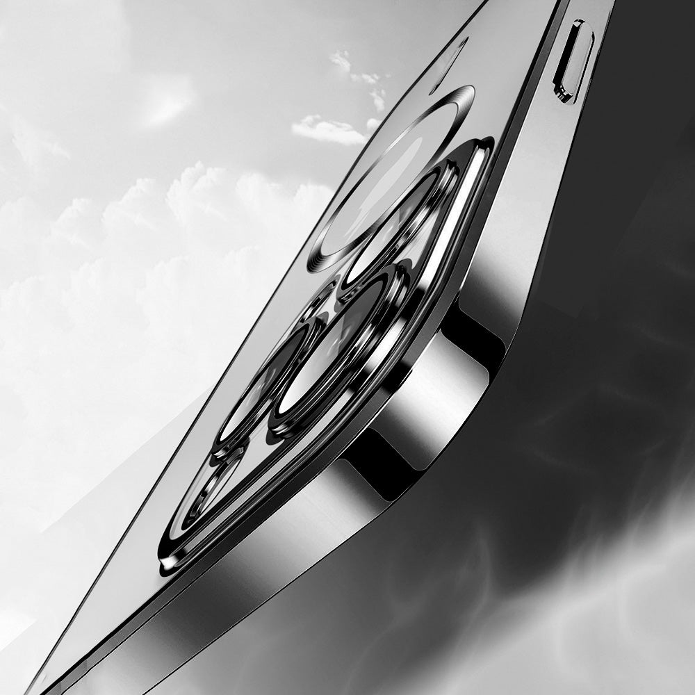 VMax - Electroplating Mag TPU Case for iPhone 15 Pro Max - Θήκη Προστασίας iPhone 15 Pro Max σε μαύρο χρώμα