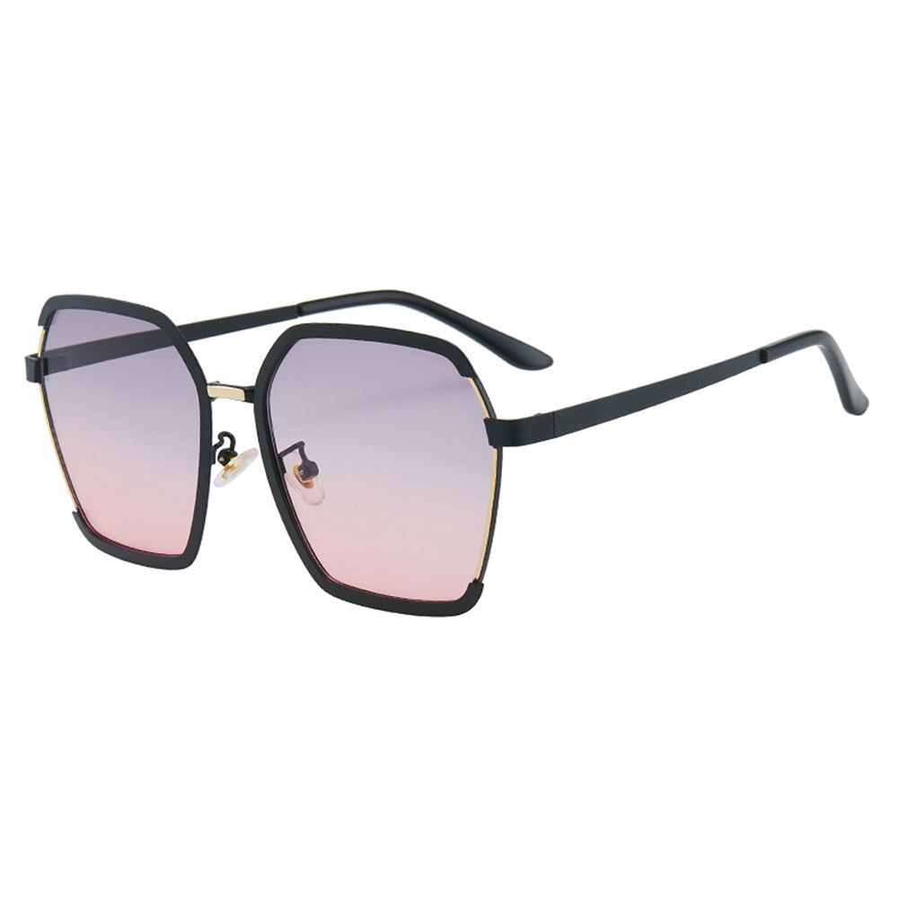 Techsuit - Μόδα > Αξεσουάρ > Γυαλιά Ηλίου Polarised PC (191) - UV Protection - Black / Grey / Pink