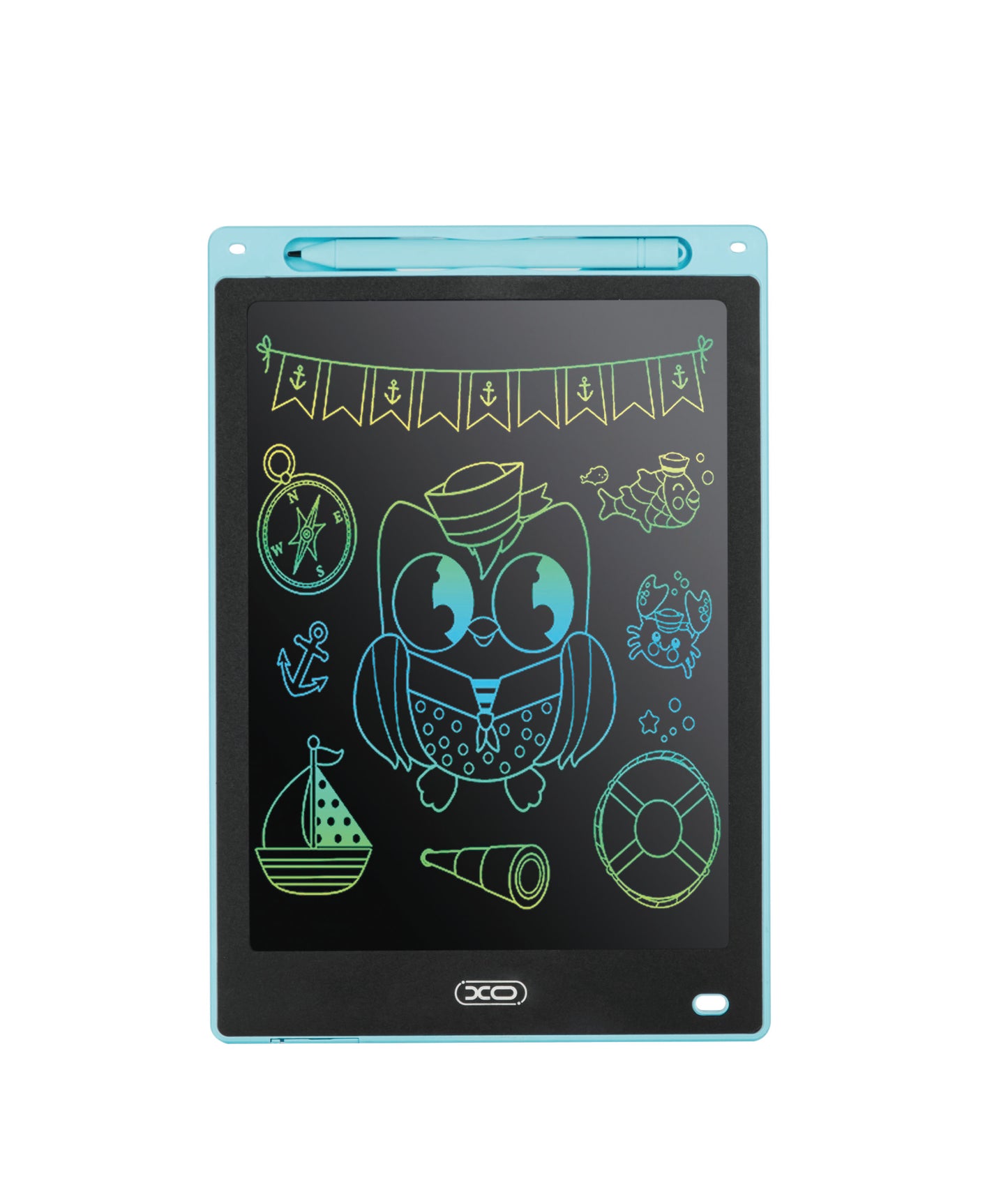 Xo Writing Tablet Lcd V01 10"" Blue - Παιδικός Πίνακας Γραφής Και Σχεδίου Σε Μπλε Χρώμα – Θήκη για κινητό από το PhoneBazaar.gr