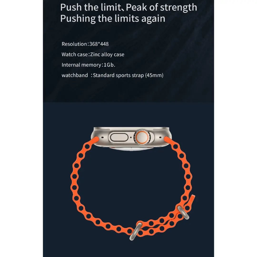 Hellowatch H16 Ultra+ Silver | Smartwatch (2025) phonebazaar.gr